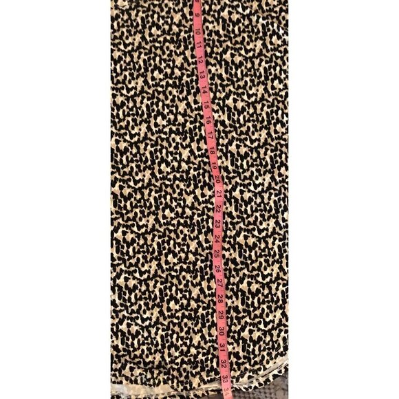 Woman's Old Navy Plus Size Leopard Print Crew Neck T-shirt Soft Blouse - Picture 9 of 9